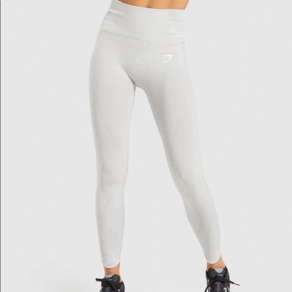 Gymshark vital seamless 2.0 leggings in light grey
